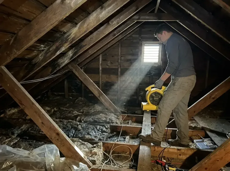 attic-water-damage-drying-proc-007 — frequently asked questions, Emergency Water Extraction & 24/7 Flood Response in Eden Is…